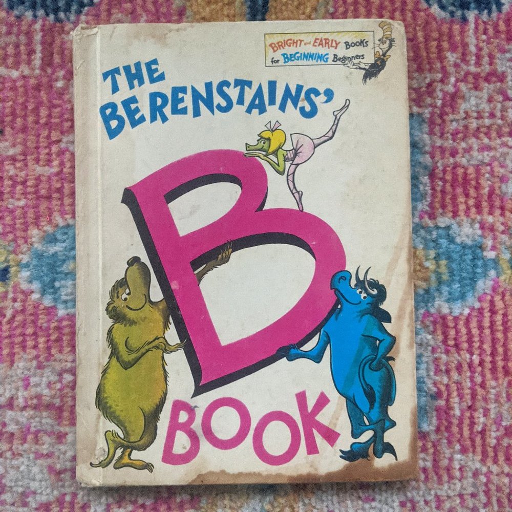 The Berestain's Book 1971 Children's Vintage Book